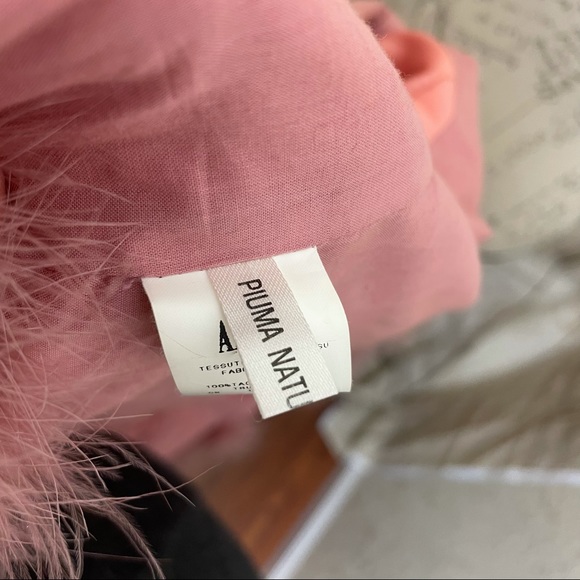 Moschino Cheap and Chic Pink Feather Jacket - Picture 11 of 14